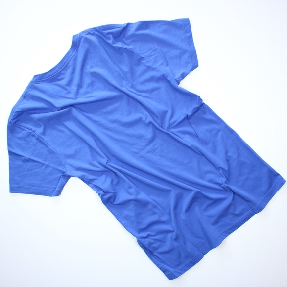 J. Crew Royal Blue V-Neck Slim T-Shirt Medium - Picture 6 of 6